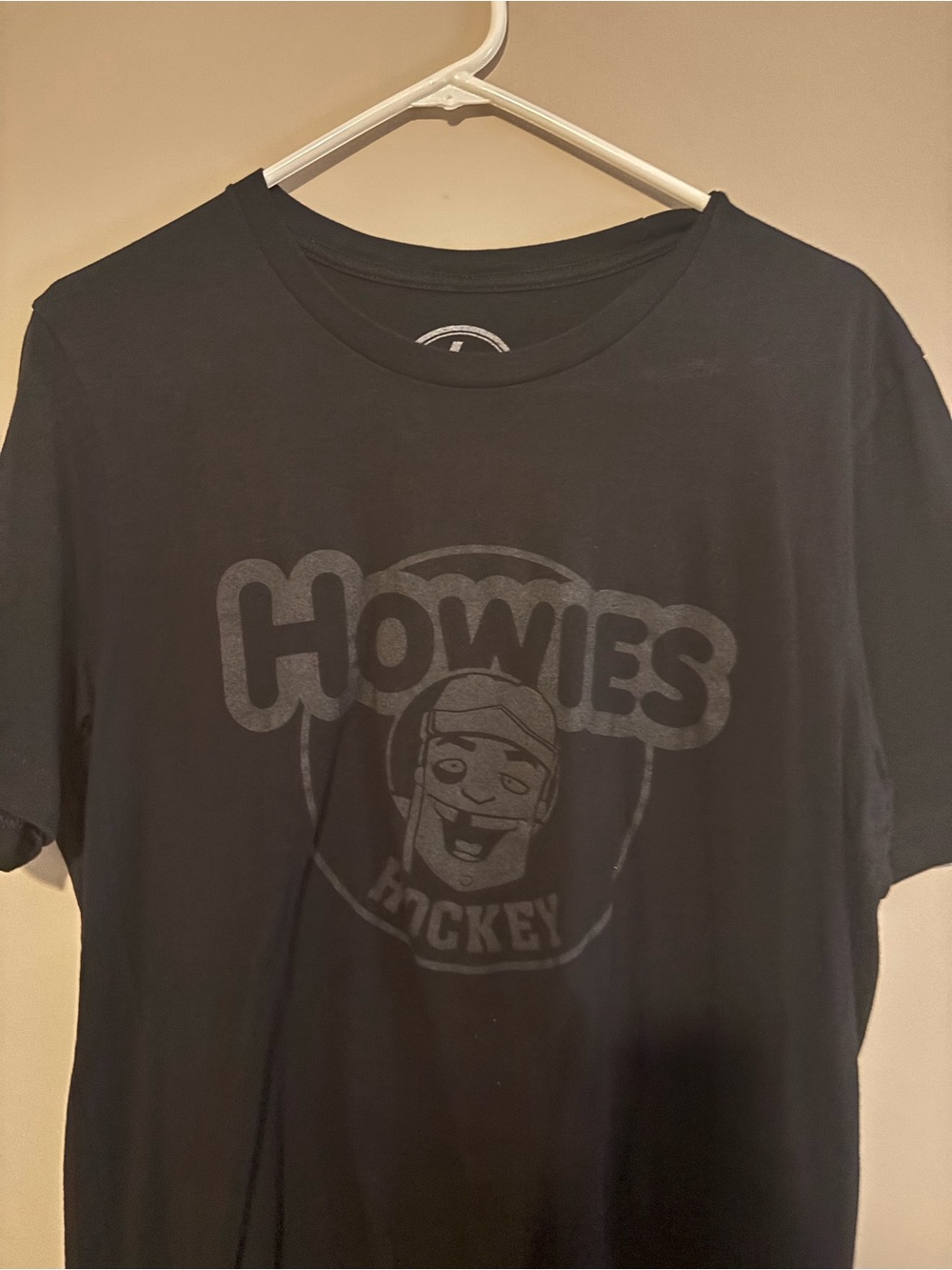 Black Howies Hockey Tape Graphic Hockey T-Shirt